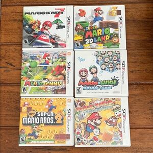 Nintendo 3DS Mario & Luigi Dream Team, Sticker Star etc…